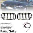 Glänzend schwarzer vorderer Nierengrill, passend für BMW 3er F30 F31 F35 2012–2019-13