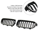 Glänzend schwarzer vorderer Nierengrill, passend für BMW 3er F30 F31 F35 2012–2019-5