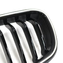 Glänzend schwarzer vorderer Nierengrill, passend für BMW 3er F30 F31 F35 2012–2019-4