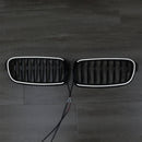 Glänzend schwarzer vorderer Nierengrill, passend für BMW 3er F30 F31 F35 2012–2019-2