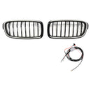 Glänzend schwarzer vorderer Nierengrill, passend für BMW 3er F30 F31 F35 2012–2019-7