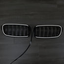 Grade dianteira de rim de ripas duplas para BMW série 3 F30 F31 F35 2012-2019-5