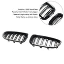 Nieren-Stoßstangengrill, passend für BMW 5er F10 F11 2010–2016, glänzend schwarz-1