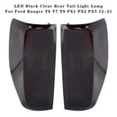 LED Black Clear Rear Tail Light Lamp For Ford Ranger T6 T7 T8 PX1 PX2 PX3 12-21-2