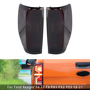 LED Black Clear Rear Tail Light Lamp For Ford Ranger T6 T7 T8 PX1 PX2 PX3 12-21-5
