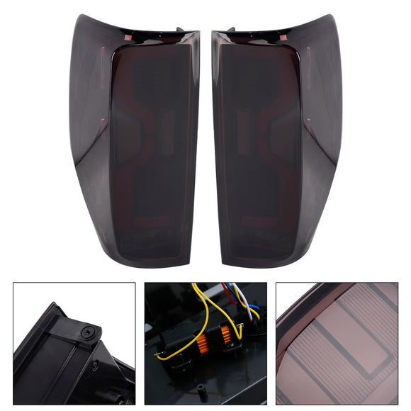 LED Black Clear Rear Tail Light Lamp For Ford Ranger T6 T7 T8 PX1 PX2 PX3 12-21