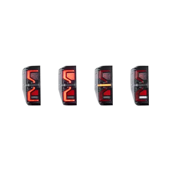 LED Black Clear Rear Tail Light Lamp For Ford Ranger T6 T7 T8 PX1 PX2 PX3 12-21