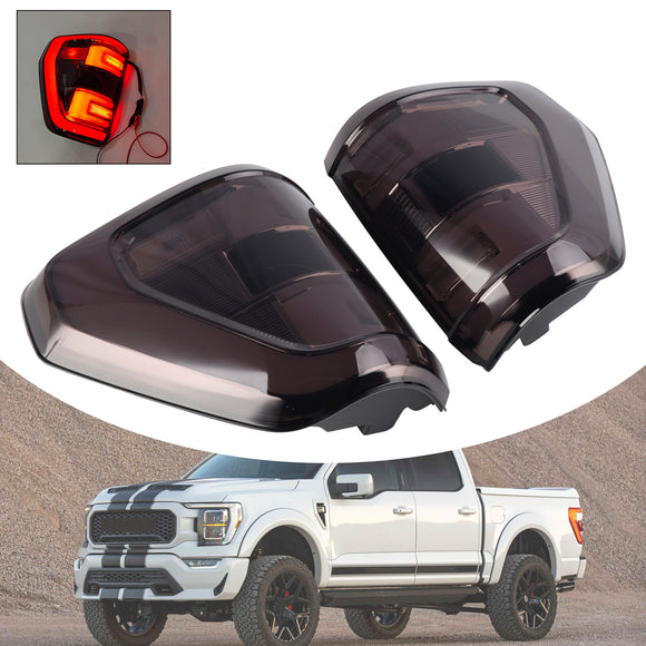 Links & Rechts achterlicht Gloeilamp Upgrade Raptor Style LED voor Ford F150 21+