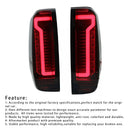 Taka-LED-takavalopari Nissan Navara D40 Frontier 2005-2012 Smoke-6