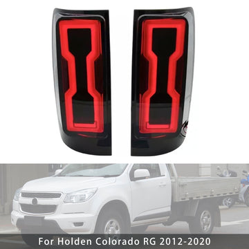 Rear Right & Left LED Tail Light Lamp Pair For Holden Colorado RG 12-2020 Smoke