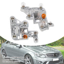 Left+Right Tail Lamp Bulb Holder with Bulbs For Mercedes W204 C-Class 2007-2010-3