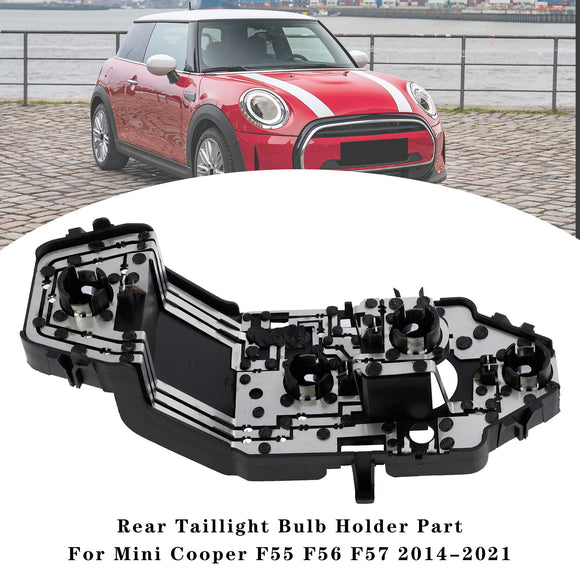 Pieza de soporte de bombilla de luz trasera para Mini Cooper F55 F56 F57 2014-2021