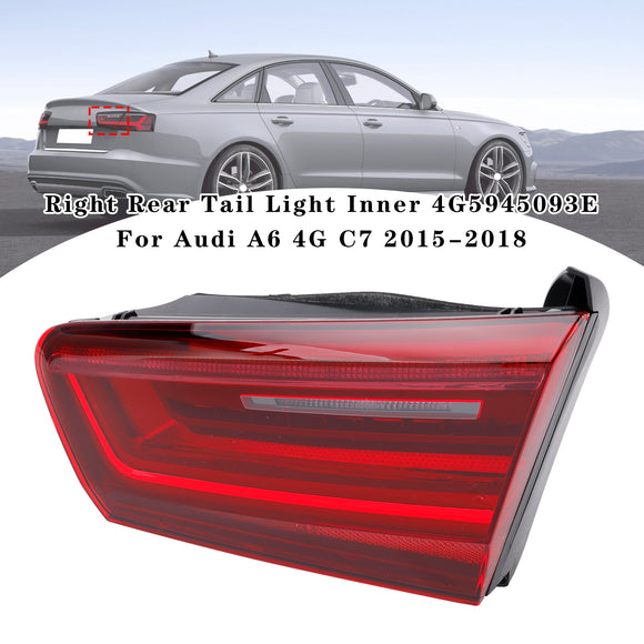 Rechts achterlicht binnen 4G5945093E voor Audi A6 4G C7 2015-2018