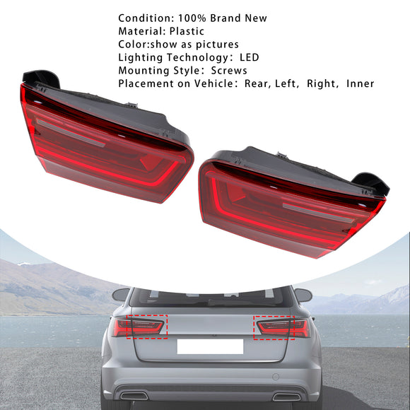 Vasen+oikea pari takatakavalo sisempi 4G5945093E 94E malleihin Audi A6 4G C7 2015-2018