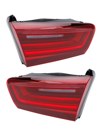 Left+Right Pair Rear Tail Light Inner 4G5945093E 94E For Audi A6 4G C7 2015-2018