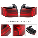 Par de luces traseras izquierda + derecha exterior 4G5945095E 96E para Audi A6 4G C7 2015-2018-7