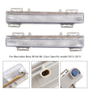 Lewa prawa para lamp do jazdy dziennej i przeciwmgielnych do Mercedesa W166 ML/GL350/400/550 12-15-7