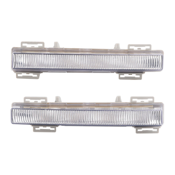 Lewa prawa para lamp do jazdy dziennej i przeciwmgielnych do Mercedesa W166 ML/GL350/400/550 12-15