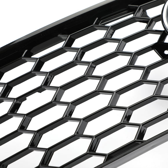 RS5 Style Honeycomb Fog Light Grille Grill Fit Audi A5 S-Line/S5 B8 2008-2012