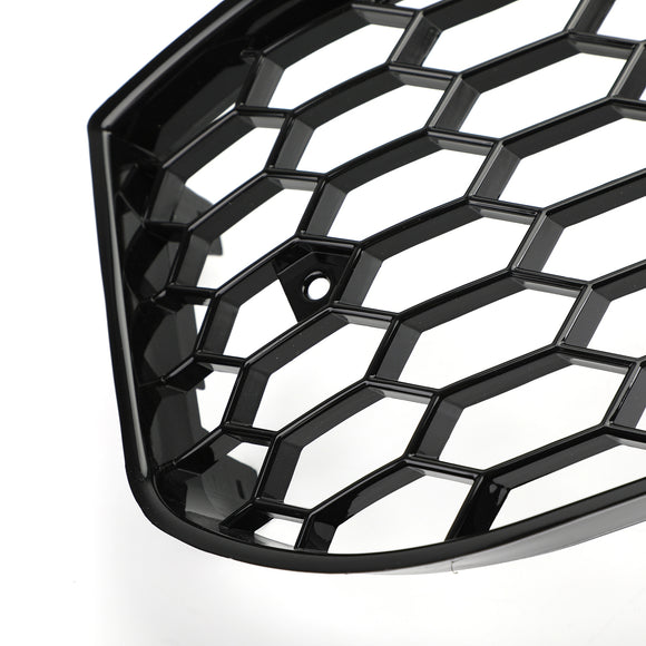 RS5 Style Honeycomb Fog Light Grille Grill Fit Audi A5 S-Line/S5 B8 2008-2012