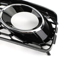 RS5 Style Honeycomb Fog Light Grille Grill Fit Audi A5 S-Line/S5 B8 2008-2012-9
