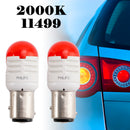 Feu de voiture LED rouge Ultinon Pro3000 P21/5W 11499 U30R pour PHILIPS-1