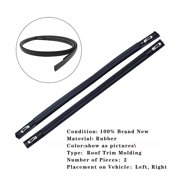2012-2015 Civic Sedan 4-deurs 2 STKS Dakdruppellijst Trim Links & Rechts Rubber 74316-TR0-A01 74306-TR0-A01