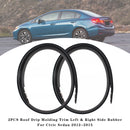 2012-2015 Civic Sedan 4-deurs 2 STKS Dakdruppellijst Trim Links & Rechts Rubber 74316-TR0-A01 74306-TR0-A01-2