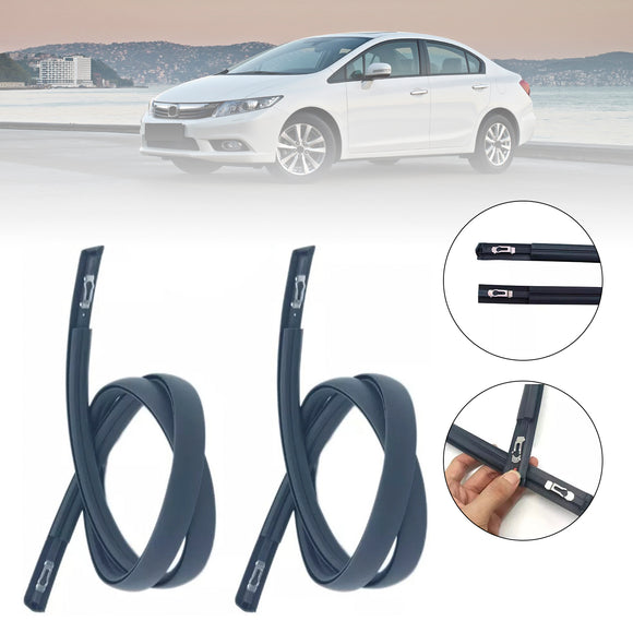 2012-2015 Civic Sedan 4-deurs 2 STKS Dakdruppellijst Trim Links & Rechts Rubber 74316-TR0-A01 74306-TR0-A01