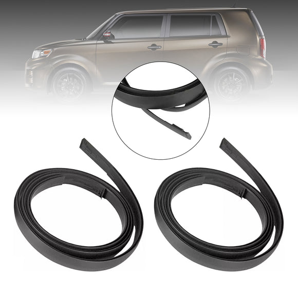 2PCS Roof Drip Molding Trim Center Left & Right Side Rubber For  Scion xB 2008-2015