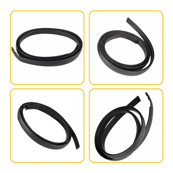 2PCS Roof Drip Molding Trim Center Left & Right Side Rubber For  Scion xB 2008-2015