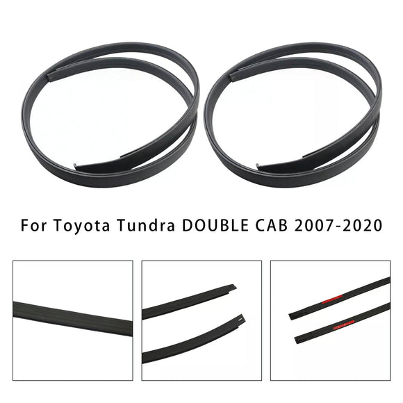 Toyota Tundra 2007-2020 2 STUKS Dakdruppellijst Trim Links & Rechts Rubber 768679409158 75552-0C050