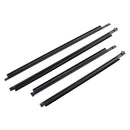Burlete de moldura exterior con correa de cristal para puerta de 4 Uds para TOYOTA 4RUNNER 1996-2001-13