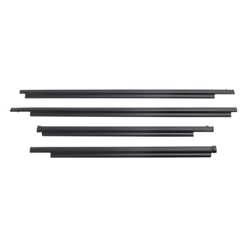 TOYOTA 4RUNNER 1996-2001 4PCS Door Glass Belt Outer Molding Weatherstrip 68161-35010 68162-35010