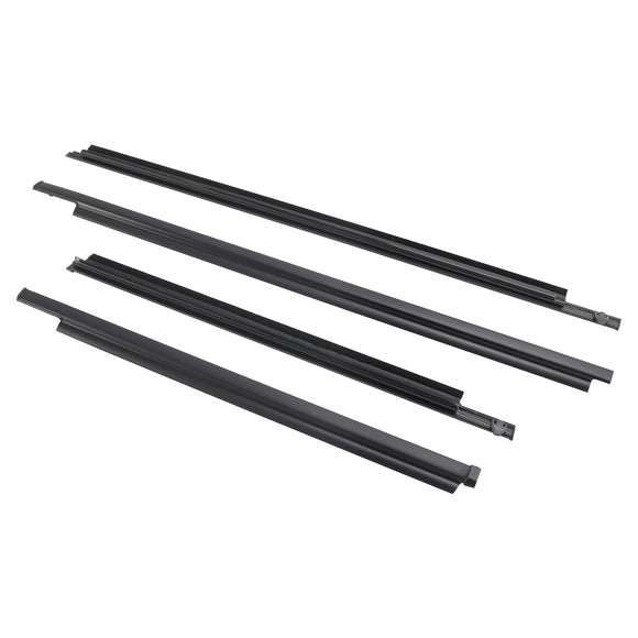Burlete de moldura exterior con correa de cristal para puerta de 4 Uds para TOYOTA 4RUNNER 1996-2001