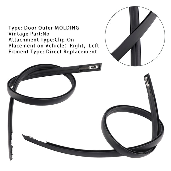 2 STKS Daklijstbekleding Links + Rechts voor Honda Civic 2012-2015