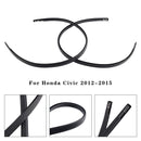 2 STKS Daklijstbekleding Links + Rechts voor Honda Civic 2012-2015-4
