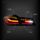 L&R Getönte LED-Rückleuchten für BMW 5er G30 G38 (2018–2020)-8