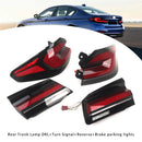 L&R Red LED Tail Lights Rear Lamp Assembly For BMW 5 Series G30 G38 2018-2020-6