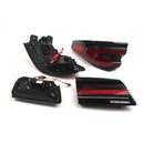 L&R Red LED Tail Lights Rear Lamp Assembly For BMW 5 Series G30 G38 2018-2020-8