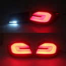 L&R Red LED Tail Lights Rear Lamp Assembly For BMW 5 Series G30 G38 2018-2020-13