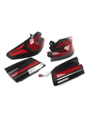 L&R Red LED Tail Lights Rear Lamp Assembly For BMW 5 Series G30 G38 2018-2020-17