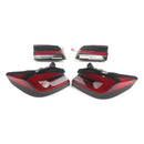 L&R Red LED Tail Lights Rear Lamp Assembly For BMW 5 Series G30 G38 2018-2020-18