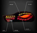L&R Getönte LED-Rückleuchten für BMW 4er M4 GTS F32 F33 F82-7