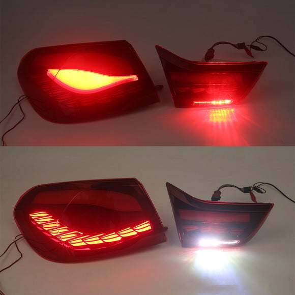 L&R Rode LED-achterlichten voor BMW 4 M4 GTS F32 F33 F82 F36 F83