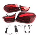 L&R Rode LED-achterlichten voor BMW 4 M4 GTS F32 F33 F82 F36 F83-19