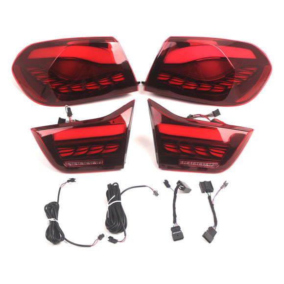 L&R Rode LED-achterlichten voor BMW 4 M4 GTS F32 F33 F82 F36 F83