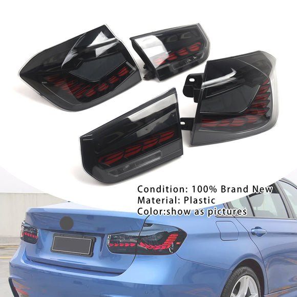 L&R Savunväriset LED-takavalot BMW 3 F30 F80 M3 2013-2018