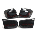 L&R Savunväriset LED-takavalot BMW 3 F30 F80 M3 2013-2018-19