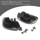 L&R Conjunto de luces traseras LED ahumadas para BMW Serie 2 F22 F23 F87 14-20-6